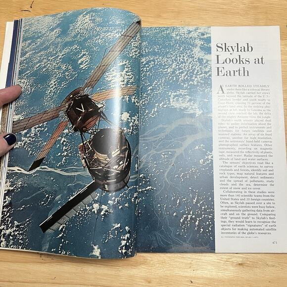 Vintage National Geographic October 1974 Skylab Big Thicket Plankton Bhutan Atka - Picture 3 of 10